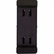 Затискач для телефону чорний ABS пластик ширина захвату 70-100 мм для штатива пантографа - зображення 2