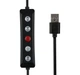 Лампа RGB 25W 36 см USB кольцевая для освещения смартфонов MJ36 черный - изображение 6