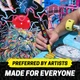 Набір маркерів Uni Posca 3M 15 шт Paint Art Markers, Set of 15 3M Medium Acrylic Markers with Reversible Tips PC-3M 15C - зображення 7