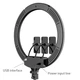 Лампа Fill Light 45 см 3200-5500К для смартфонов и фотокамер черная модель LJJ-45 - изображение 6