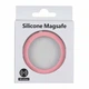 Кільце Silicone MagSafe 0.6мм рожеве для смартфона з клейкою основою та магнітною фіксацією - зображення 2