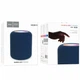 Портативна колонка Hoco HC30 потужність 5W Bluetooth 5.4 USB Type-C RGB підсвічування з FM приймачем синій - зображення 2