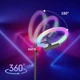 Лампа RGB Crystal 3D 33 см 120 светодиодов с USB питанием прозрачная для фото и видео съемки - изображение 5