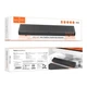 Компьютерная колонка Hoco BS66 Smooth 6Вт USB Type-C Bluetooth 5.4 черный пластик для музыки и игр - зображення 2