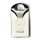 Флешка USB 16GB металл компактная для хранения данных T&G Metal 107 стальной - изображение 3