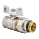 Кран з американкою 3/4" "антіпротечка"(KOER KR.227.W-Gi) белый (KR0192) - изображение 1