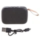 Портативна колонка Hopestar A2 2Вт 300mAh Bluetooth Micro-USB чорний пластик - зображення 4