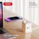 Подовжувач мережі 2500 Вт 2 м 4AC 3 USB Type-C білий XO WL20 - зображення 5