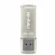 Флешка USB 64GB Hi-Rali Rocket пластиковый корпус для хранения данных USB 2.0 цвет Стальной - изображение 1