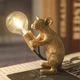Светильник лампа ночник Мышь Мышка Seletti USB 220В настольный Белый (28565) - изображение 1