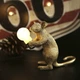 Светильник лампа ночник Мышь Мышка Seletti USB 220В настольный Белый (28565) - изображение 2