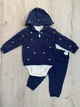 Костюм для дівчинки Carters 121I685 69-72 см Синій - зображення 1