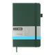 Книга записна Buromax Etalon 125*195мм 96 аркушів у крапку обкладинка штучна шкіра Зелена (BM.291360-04) - изображение 1