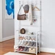 Вешалка для одежды New simple floor clothes rack 60х29.5х151см Белая - изображение 5