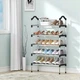 Стеллаж для хранения обуви 5 полок Shoe rack Черный SKLM-16-5 - изображение 2