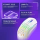 Беспроводная игровая мышь Proove Gaming Buzz 2.4G + USB белая - изображение 7
