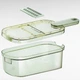 Ручна овочерізка слайсер із зручною ручкою 4в1 multifuncrion vegetable Cutter Зелена - зображення 6