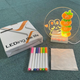 Дошка світлодіодна для малювання та нотаток кругла USB World Pad AND 5502 Біла - зображення 1