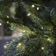 Гирлянда роса линейная зеленая проволока USB с пультом 20м 200LED Желтый - изображение 7