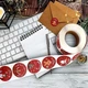 Наклейки, подарочные бирки для упаковки CHI Merry Christmas 25мм, 500шт/рулон (202313) - изображение 4