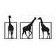 Металеве модульне панно «Savanna», триптих - зображення 3