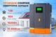 Гібридний сонячний інвертор PowMr POW-HVM2H-12V-N 12V/230V, чиста синусоїда, інвертор для сонячних панелей - зображення 2