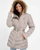 Куртка жіноча Guess (77626741485420) stevie hooded puffer L бежева - зображення 2