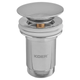 Донный клапан для раковины Koer PW-07-01 1 1/4'' с переливом автоматический Сlick-Сlack хром KR5782 - изображение 1