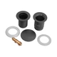 Донний клапан для раковини Koer PW-08-05 1 1/4'' без переливу автоматичний СLICK-СLACK (Колір чорн) (KR5789) - изображение 8
