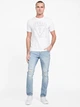 Мужская футболка Guess (7620837402551) Eco Itzel Logo L белая - изображение 2
