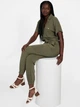 Женский комбинезон Guess (7620837582376) Harper Jogger Jumpsuit S зеленый - изображение 3