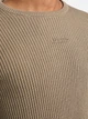 Светр чоловічий Guess (7620837158519) Olex Crewneck L бежевий (бурий) - зображення 3
