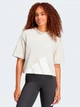 Футболка хлопковая оверсайз короткая женская Adidas W Bl Sj Bf T JG8729 XXS Wonalu/White (4067902913018) - изображение 5
