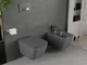 Подвесное биде MEXEN MADOX DARK GREY MATT * - изображение 2