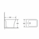 Біде підлогове Qtap Presto Quadro 540×340×400 мм, White QTPRE29W49124 - зображення 2