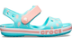Сандалі Crocs Kids Bayaband Sandal Pool Blue & Peach - С12 (29) Стопа 17,9-18,6см - изображение 1