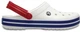 Сабо Crocs Crocband Clog White / Blue - 40-41р. (Стопа 25.9-26.7см) - зображення 1