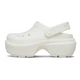 Сабо Crocs Stomp Clog White - 37-38р. (Стопа 23.3-24.0см) - изображение 4
