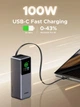 УМБ UGREEN PB726 20000mAh 165W PD 3.0 Fast Charging Gray (55987B) - изображение 4