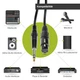 Кабель BEMERO XLR мама – Jack 6.3 мм TRS, 1.5 м, балансный, экранированный, черный + Velcro - изображение 3