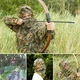 Маскировочная балаклава камуфляжная тактическая для военных 3д листья для маскировочного костюма кикиморы маскхалата - изображение 7
