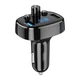FM-трансмиттер автомобильный XO BCC02 Bluetooth / 2xUSB Черный - изображение 1