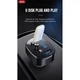 FM-трансмиттер автомобильный XO BCC02 Bluetooth / 2xUSB Черный - изображение 5