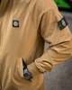 Куртка мужская Stone Island карман бежевая 4 ДЛ7036, городская весенняя, водоотталкивающая, эластичная L - изображение 7