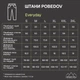 Штаны Pobedov Everyday Черный 3XL PNcc2&nbsp;0543XLba - изображение 6