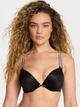 Бюстгальтер Victoria's Secret з подвійним Push-Up із серії Bombshell Double Shine Strap Victoria's Secret Чорний 34B - зображення 1