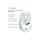 Мышка OfficePro M520W Wireless/Bluetooth White (M520W) (342148) - изображение 5