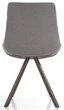 Krzesło do kuchni i salonu Halmar K290 Popielate (5905248117914) - obraz 6