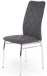 Стілець для кухні та вітальні Halmar K309 Темно-сірий (5905248118157) - зображення 1