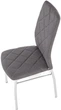 Стілець для кухні та вітальні Halmar K309 Темно-сірий (5905248118157) - зображення 5